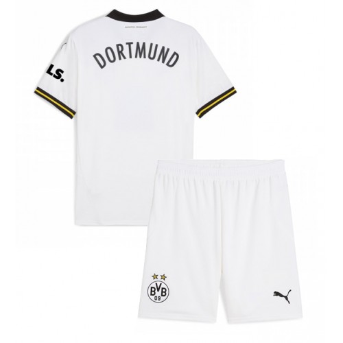 Borussia Dortmund Rezervni Dres za Dječji 2024-25 Kratak Rukavima (+ kratke hlače)